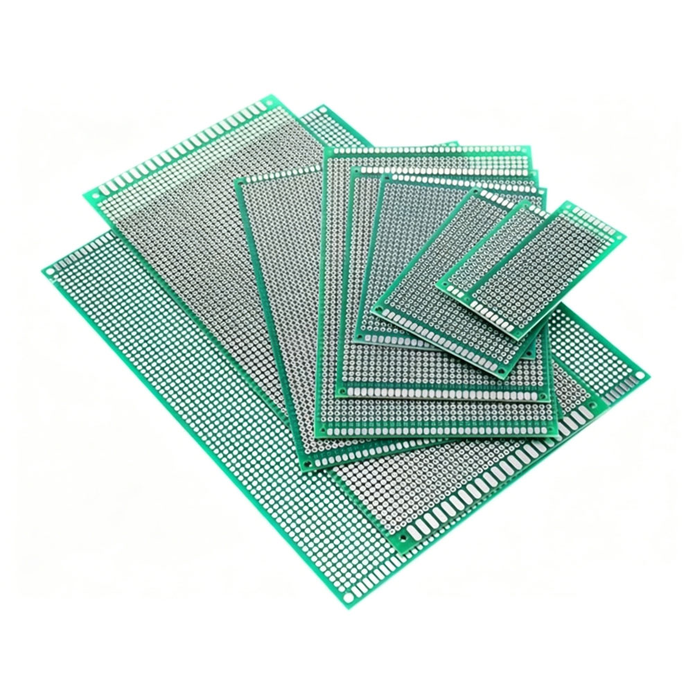 Perfboard - แผงวงจรพิมพ์สีเขียวขนาด 2x8 ซม. 3x7 ซม. 4x6