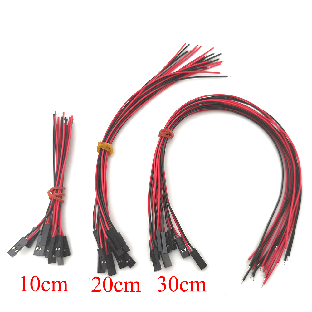 Jumper Wire Kit - สายต่อจัมเปอร์แบบ 2 พิน ตัวเมีย 10/20 ชิ้น