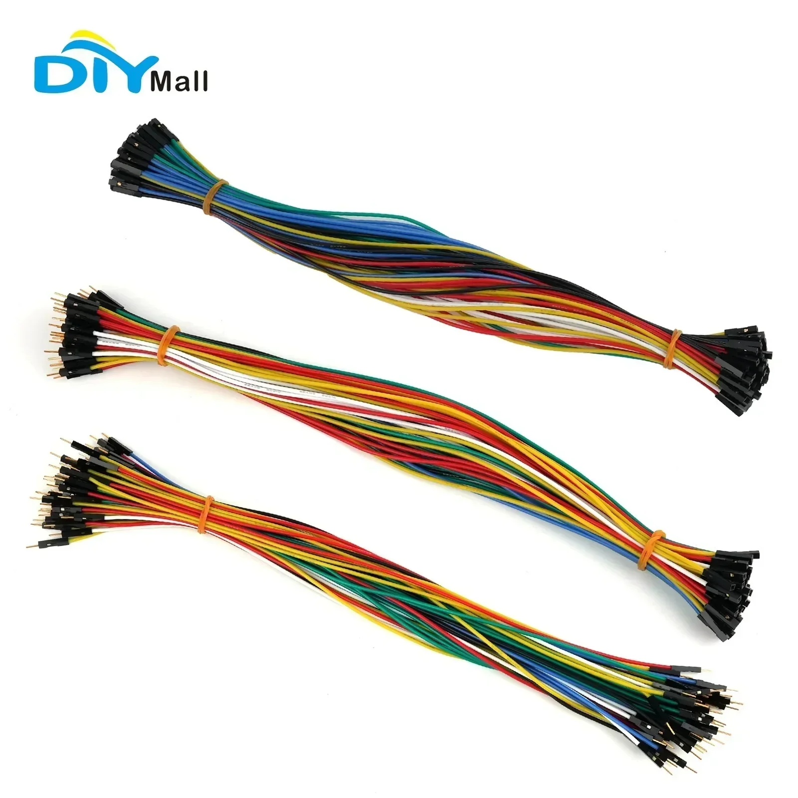 Jumper Wire Kit - ชุดสายจัมเปอร์ซิลิโคนขนาด 30 ซม. 22AWG พร้อมขั้วต่อชุบทองสำหรับการทดสอบบนเบรดบอร์ด -