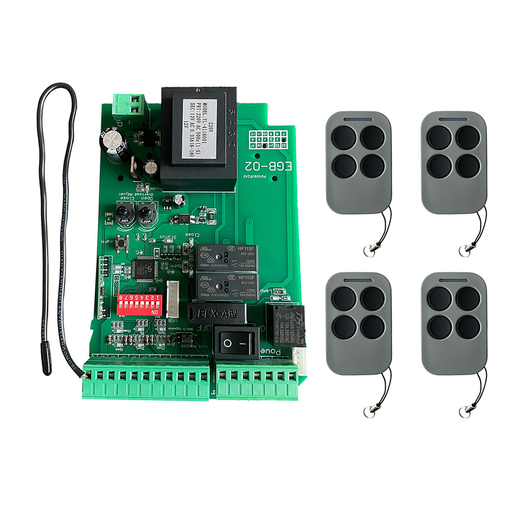 Proto Board - แผงวงจรควบคุมมอเตอร์ประตูเลื่อน AC220V / AC230V แบบสั่งงานด้วยระบบสั่งงานอิเล็กทรอนิกส์ สำหรับมอเตอร์ประตูเลื่อนทั่วไป