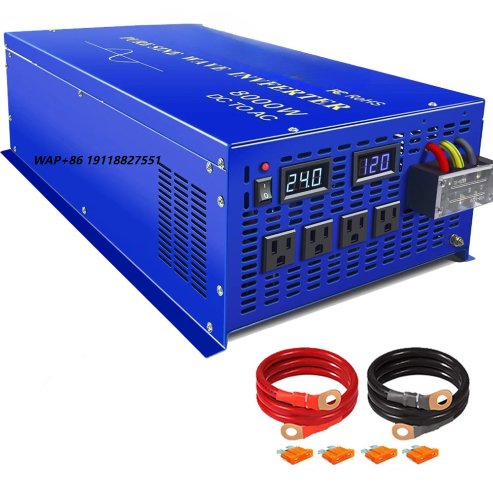 Dc Dc Converter - เครื่องแปลงไฟแบบออฟกริด WZRLB 8000w 12v 24v 36v