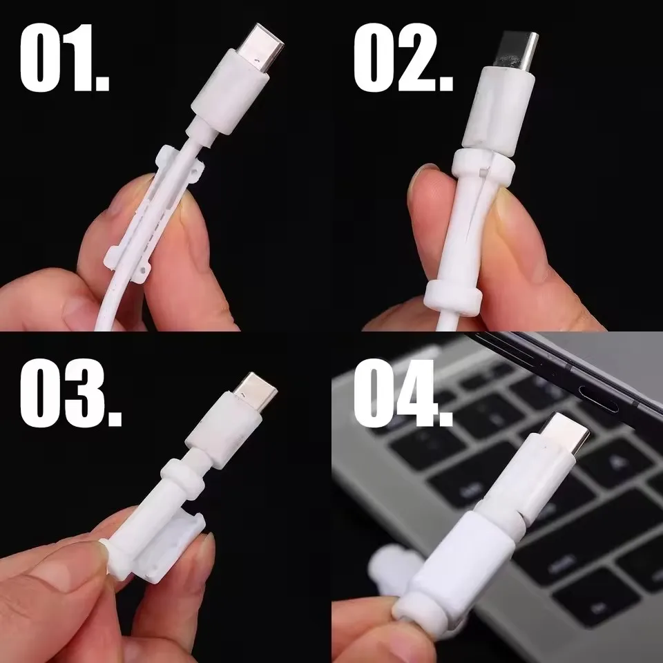 ปลอกซิลิโคนนุ่มป้องกันสายขาด ส - Micro Usb Cable บทวิจารณ์และราคา