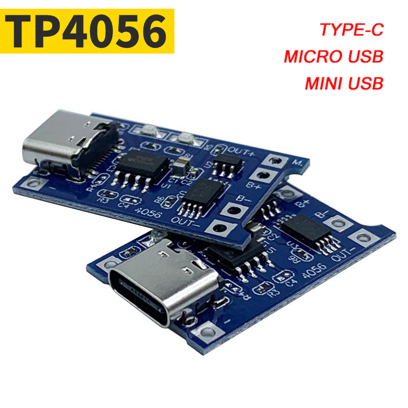 TP4056 พร้อมระบบป้องกันแบบคู่  - Tp4056 Module บทวิจารณ์และราคา