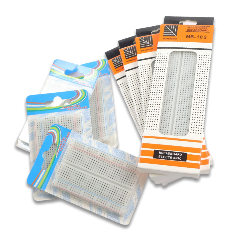4/3/2 ชิ้น MB-102 บอร์ดเบรดบอร - Breadboard 400 Point บทวิจารณ์และราคา