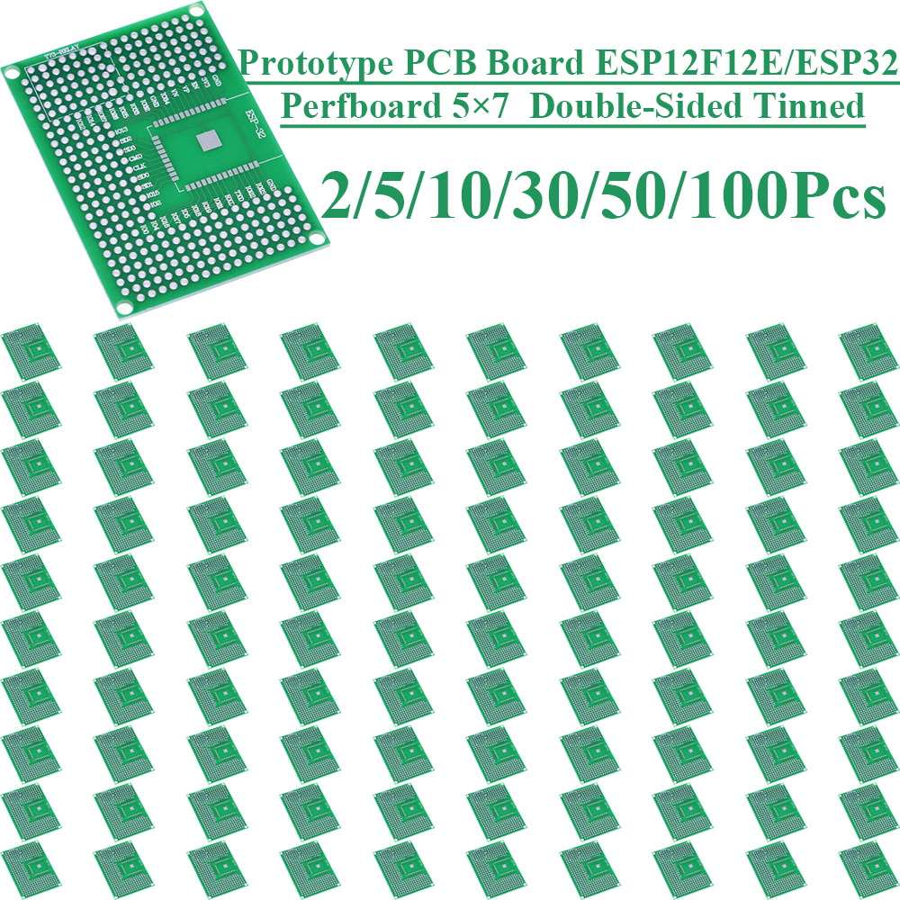 2~100 ชิ้น บอร์ด PCB ต้นแบบแบบ - Pcb Prototyping Board บทวิจารณ์และราคา