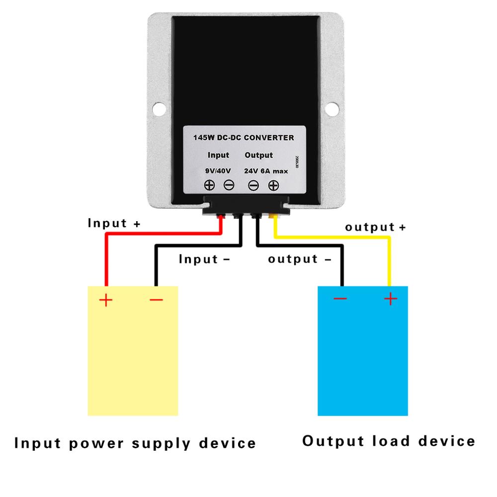 DC 9 V-40 V ถึง DC 24V 3A 5A 6 - Boost Converter บทวิจารณ์และราคา