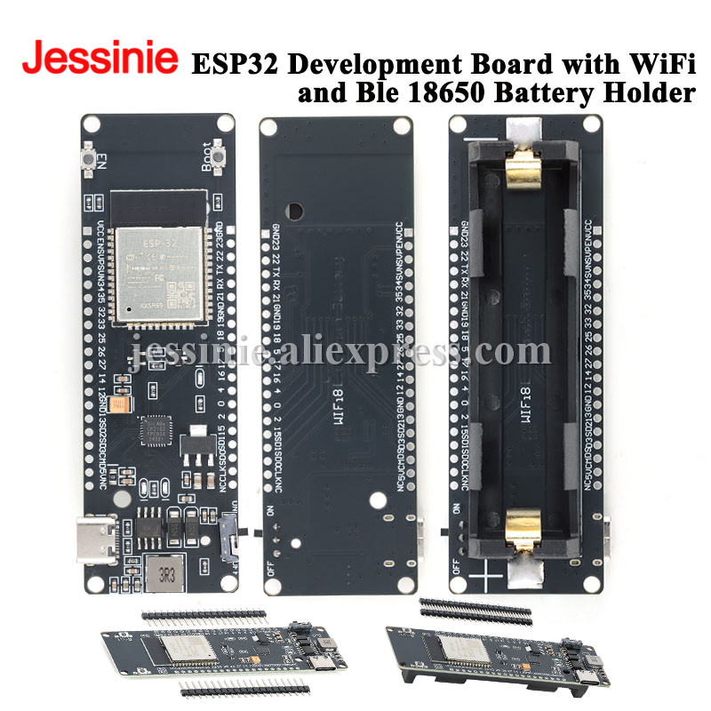 บอร์ดพัฒนา ESP32 พร้อม WiFi, B - Esp32 Battery Holder Lipo บทวิจารณ์และราคา