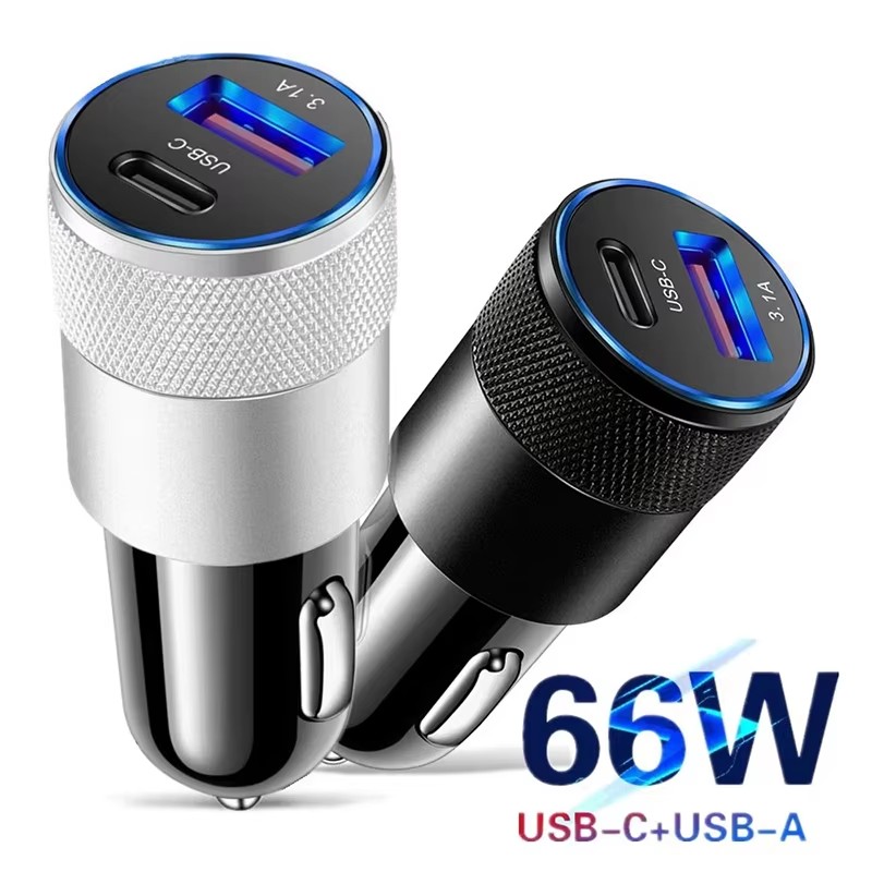 ที่ชาร์จในรถยนต์ USB 66W แบบ T - Usb C Cable บทวิจารณ์และราคา