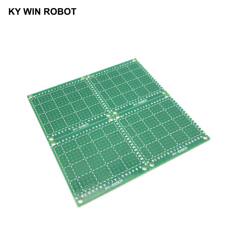 5Pcs 5X5Cm 50X50มม.PCB Univers - Pcb Prototyping Board บทวิจารณ์และราคา