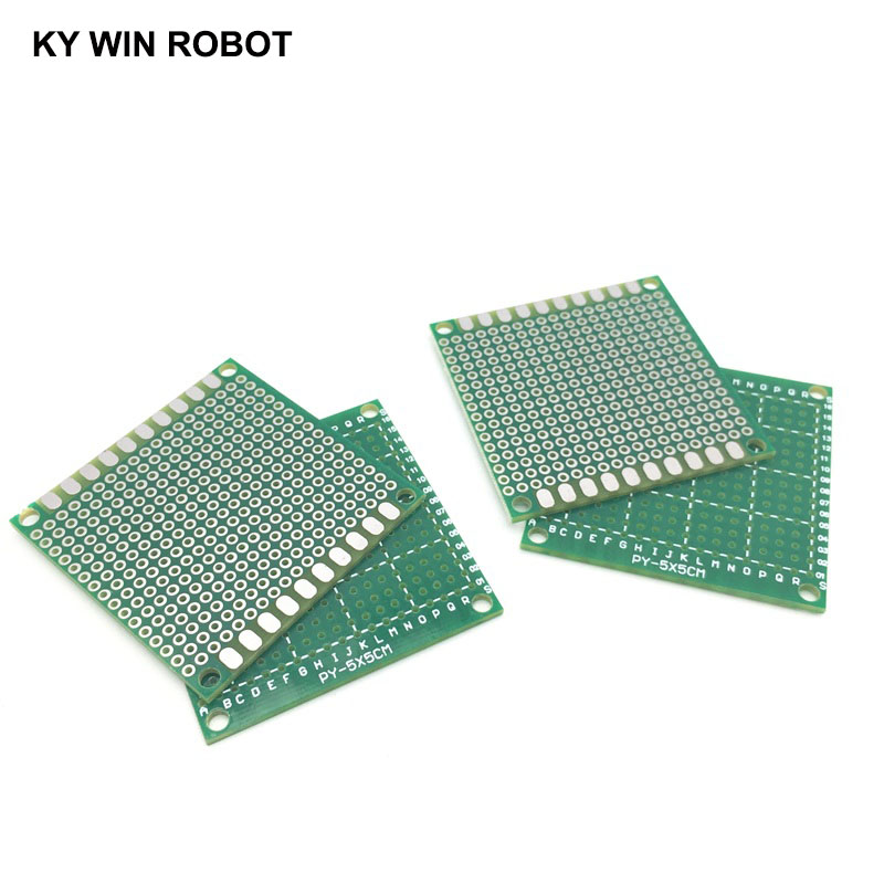 5Pcs 5X5Cm 50X50มม.PCB Univers - Pcb Prototyping Board บทวิจารณ์และราคา