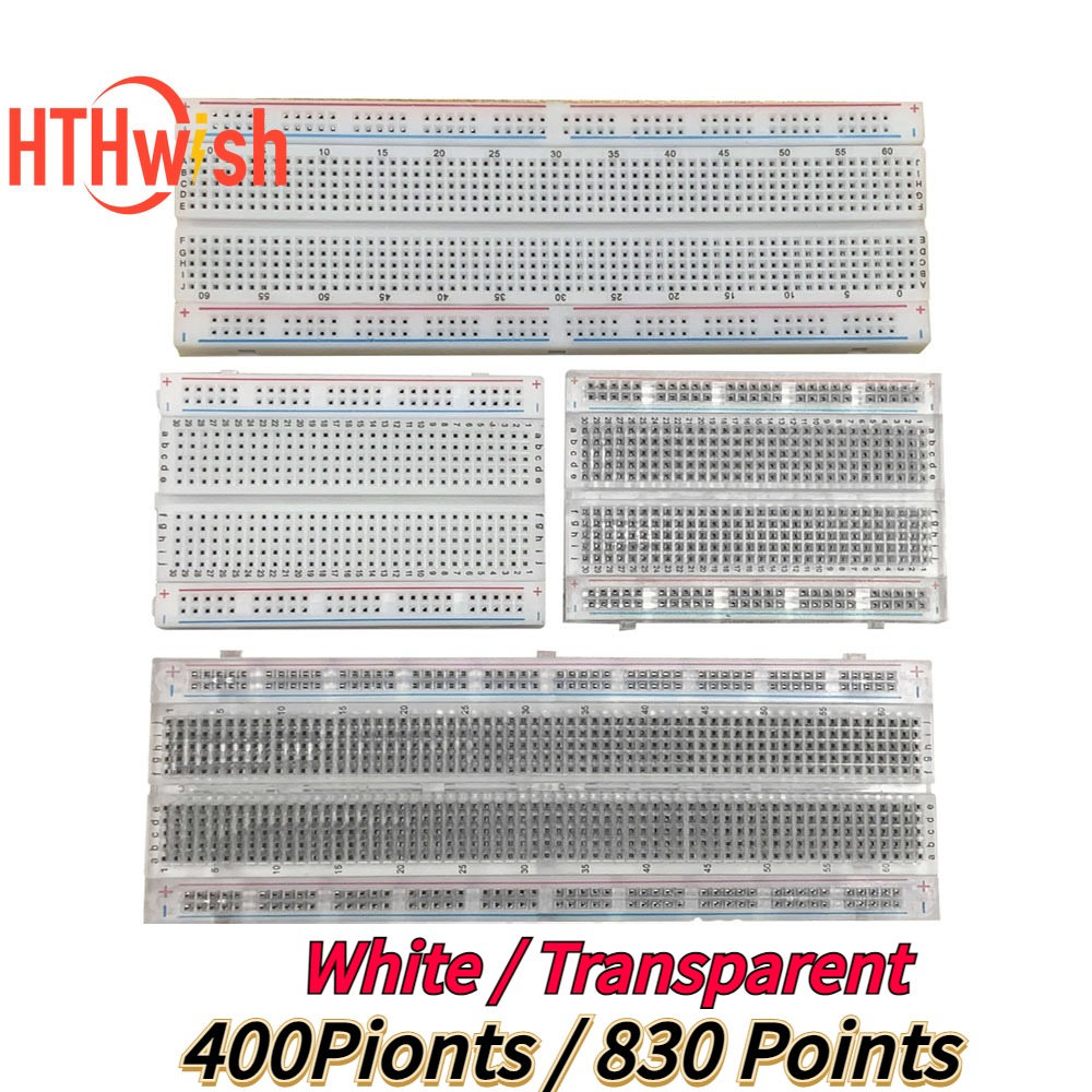 1ชิ้น830/400คะแนนแผงวงจรไม่มีบ - Breadboard 400 Point บทวิจารณ์และราคา