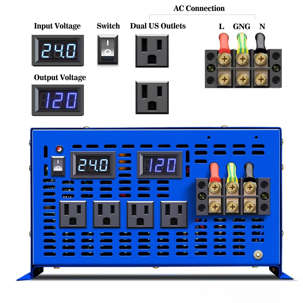 เครื่องแปลงไฟแบบออฟกริด WZRLB  - Dc Dc Converter บทวิจารณ์และราคา